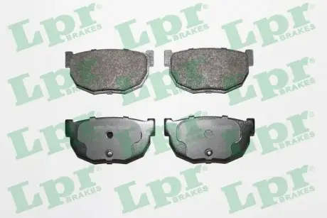 Комплект тормозных колодок, дисковый тормоз LPR 05P503