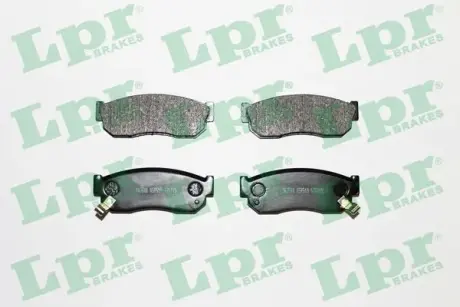 Комплект тормозных колодок, дисковый тормоз LPR 05P519