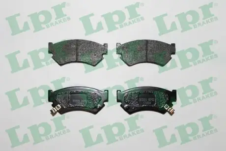 Комплект тормозных колодок, дисковый тормоз LPR 05P521