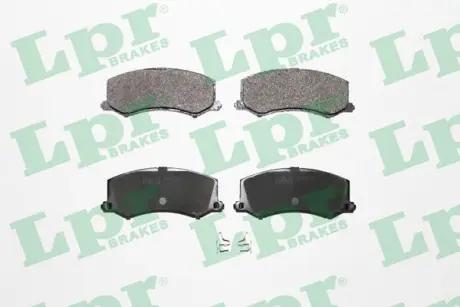Комплект тормозных колодок, дисковый тормоз LPR 05P522