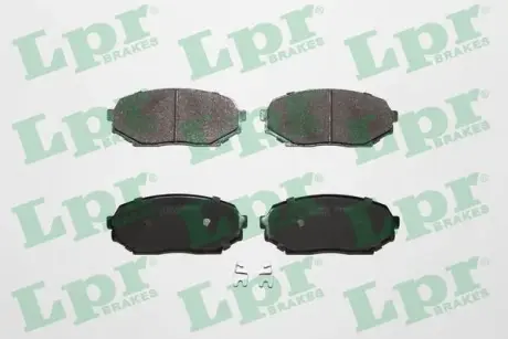 Комплект тормозных колодок, дисковый тормоз LPR 05P525
