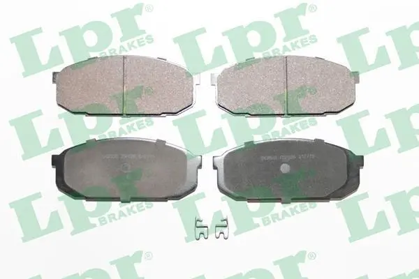 Комплект тормозных колодок, дисковый тормоз LPR 05P526 (фото 1)