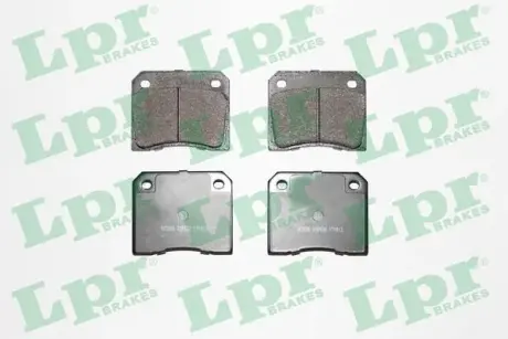 Комплект тормозных колодок, дисковый тормоз LPR 05P530