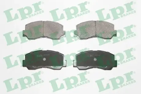 Комплект тормозных колодок, дисковый тормоз LPR 05P532