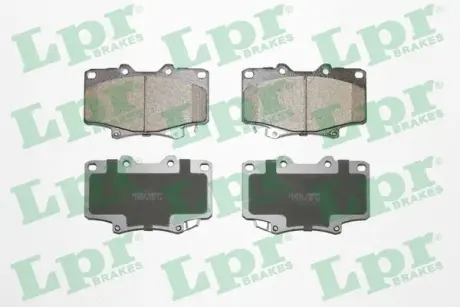 Комплект тормозных колодок, дисковый тормоз LPR 05P537