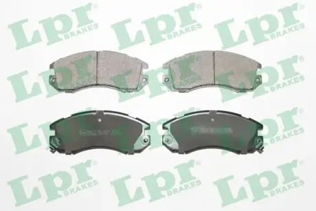 Комплект тормозных колодок, дисковый тормоз LPR 05P546