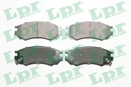Комплект тормозных колодок, дисковый тормоз LPR 05P548