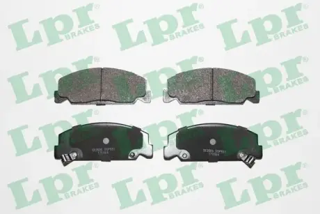 Комплект тормозных колодок, дисковый тормоз LPR 05P551