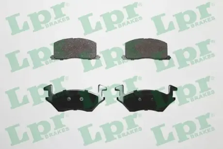 Комплект тормозных колодок, дисковый тормоз LPR 05P560