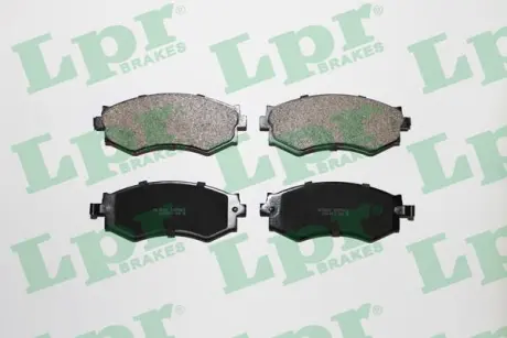 Комплект тормозных колодок, дисковый тормоз LPR 05P563