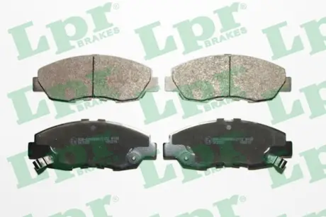 Комплект тормозных колодок, дисковый тормоз LPR 05P566