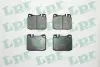 Комплект гальмівних колодок з 4 шт. дисків LPR 05P572 (фото 1)