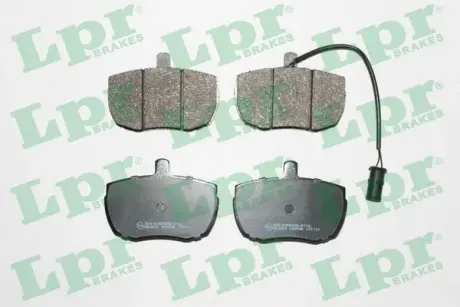 Комплект тормозных колодок, дисковый тормоз LPR 05P590