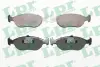 Комплект тормозных колодок, дисковый тормоз LPR 05P592 (фото 1)