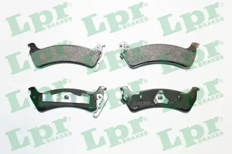 Комплект тормозных колодок, дисковый тормоз LPR 05P595