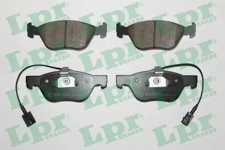 Комплект тормозных колодок, дисковый тормоз LPR 05P614