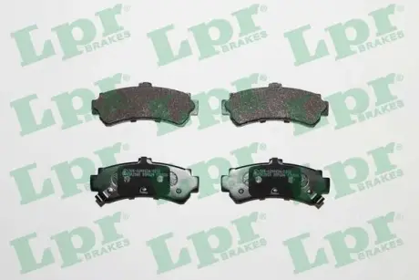 Комплект тормозных колодок, дисковый тормоз LPR 05P624