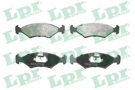 Комплект тормозных колодок, дисковый тормоз LPR 05P628