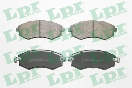 Комплект тормозных колодок, дисковый тормоз LPR 05P640