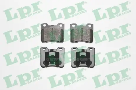 Комплект тормозных колодок, дисковый тормоз LPR 05P643