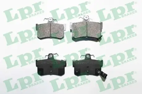 Комплект тормозных колодок, дисковый тормоз LPR 05P654