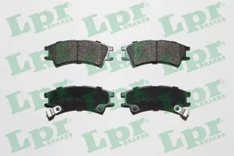 Комплект тормозных колодок, дисковый тормоз LPR 05P695