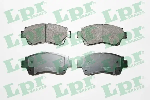 Комплект тормозных колодок, дисковый тормоз LPR 05P701 (фото 1)