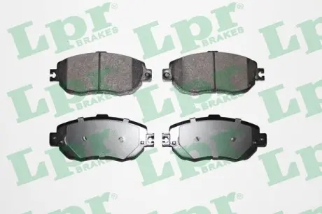 Комплект тормозных колодок, дисковый тормоз LPR 05P703