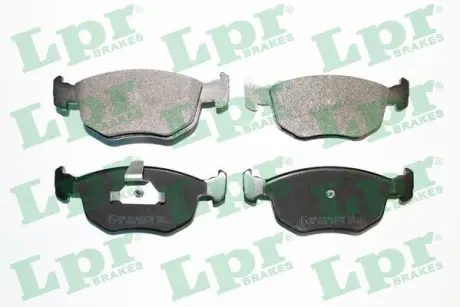 Комплект тормозных колодок, дисковый тормоз LPR 05P715