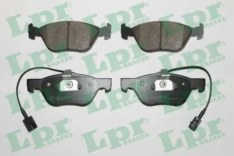 Комплект тормозных колодок, дисковый тормоз LPR 05P720