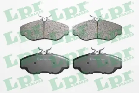 Комплект тормозных колодок, дисковый тормоз LPR 05P728