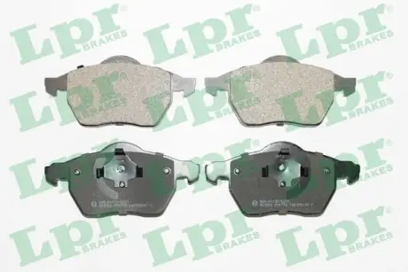 Комплект тормозных колодок, дисковый тормоз LPR 05P772