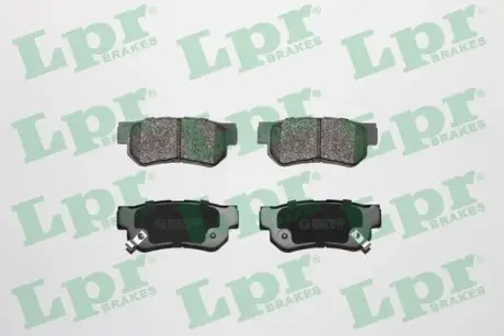 Комплект тормозных колодок, дисковый тормоз LPR 05P847