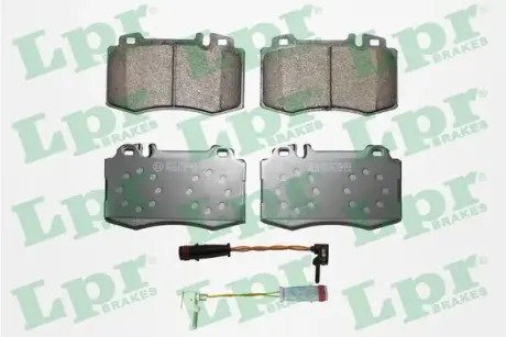 Комплект тормозных колодок, дисковый тормоз LPR 05P849A
