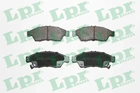 Комплект тормозных колодок, дисковый тормоз LPR 05P852