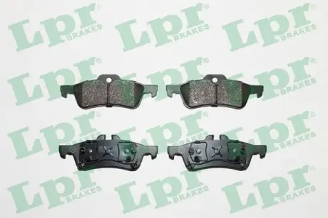 Комплект тормозных колодок, дисковый тормоз LPR 05P861