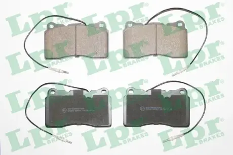 Комплект тормозных колодок, дисковый тормоз LPR 05P863