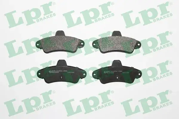 Комплект тормозных колодок, дисковый тормоз LPR 05P870 (фото 1)