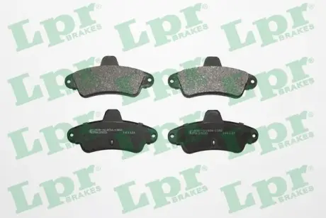 Комплект тормозных колодок, дисковый тормоз LPR 05P870