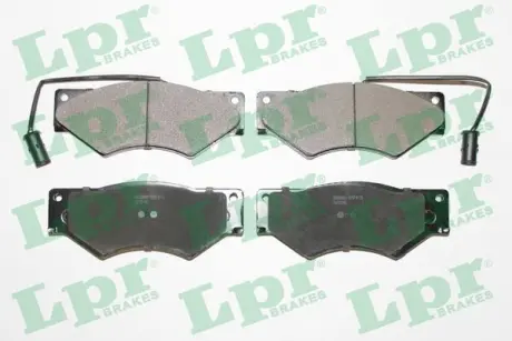 Комплект тормозных колодок, дисковый тормоз LPR 05P879