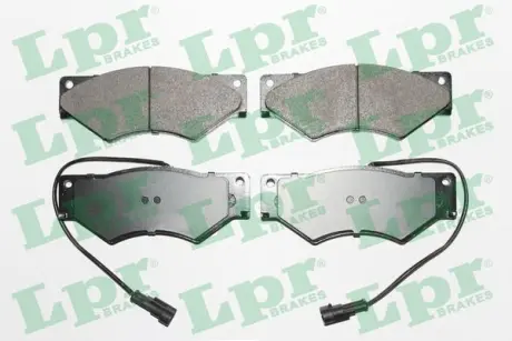 Комплект тормозных колодок, дисковый тормоз LPR 05P880