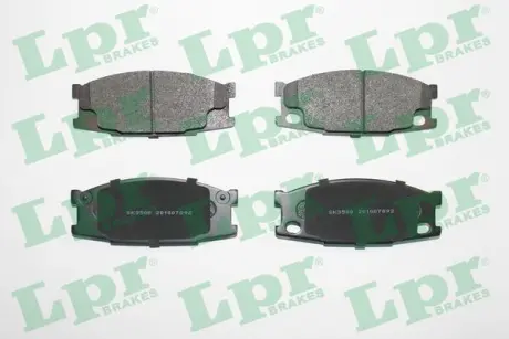 Комплект тормозных колодок, дисковый тормоз LPR 05P892