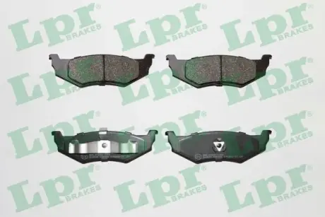 Комплект тормозных колодок, дисковый тормоз LPR 05P894