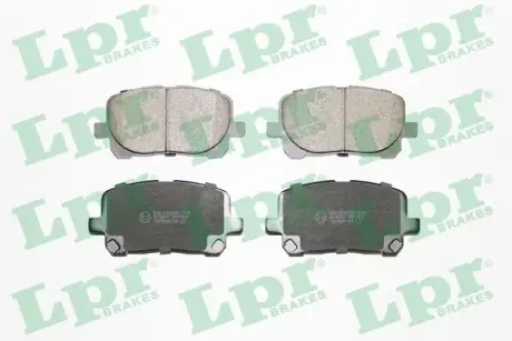 Комплект тормозных колодок, дисковый тормоз LPR 05P904