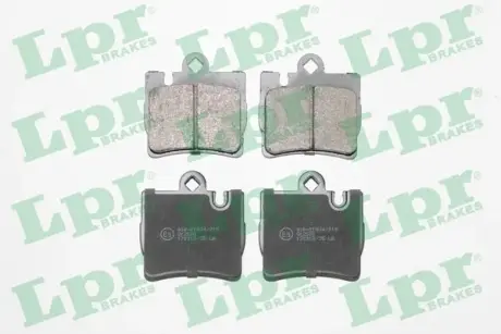 Комплект тормозных колодок, дисковый тормоз LPR 05P905