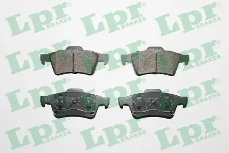 Комплект тормозных колодок, дисковый тормоз LPR 05P907