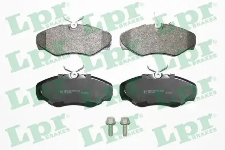 Комплект тормозных колодок, дисковый тормоз LPR 05P908