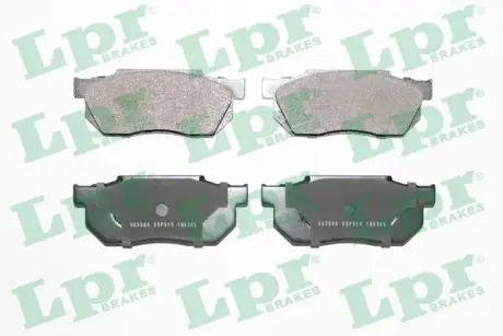 Комплект тормозных колодок, дисковый тормоз LPR 05P919