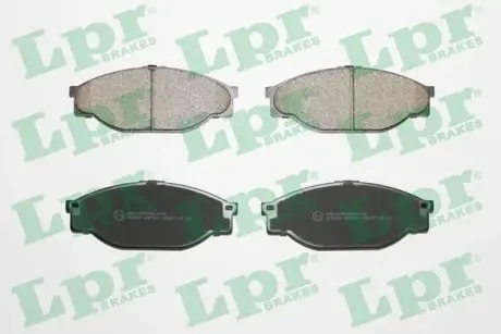 Комплект тормозных колодок, дисковый тормоз LPR 05P927