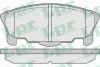 Комплект тормозных колодок, дисковый тормоз LPR 05P937 (фото 1)